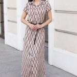 Летнее платье Mila Nova Ф-284 капучино