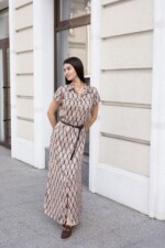 Летнее платье Mila Nova Ф-284 капучино — изображение 5