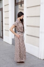 Летнее платье Mila Nova Ф-284 капучино — изображение 3