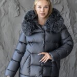 Зимняя куртка Mila Nova К-362 графит