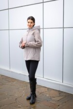 Демисезонная куртка Mila Nova К-379 капучино — изображение 3