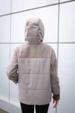 Демисезонная куртка Mila Nova К-379 капучино — изображение 5