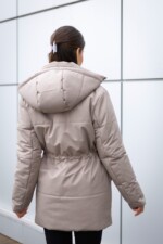 Демисезонная куртка Mila Nova К-382 капучино — изображение 3