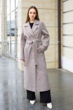 Демисезонное пальто Mila Nova ПВ-392в капучино