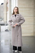 Демисезонное пальто Mila Nova ПВ-392в капучино — изображение 5