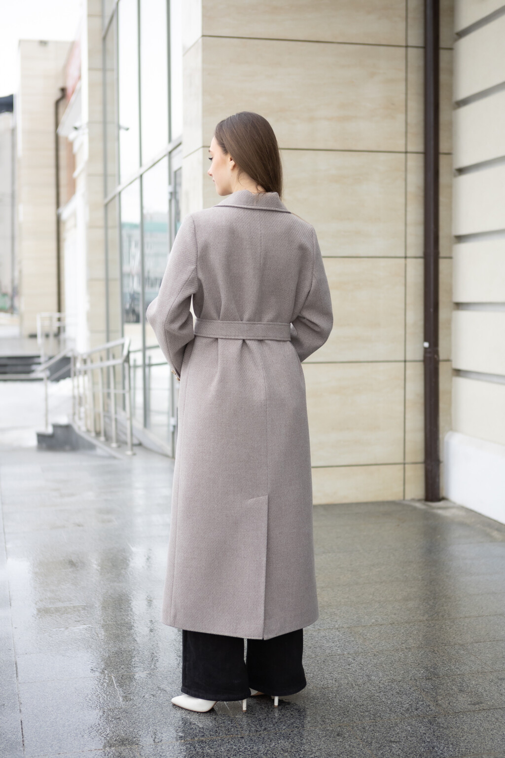 Демисезонное пальто Mila Nova ПВ-392в капучино — изображение 7