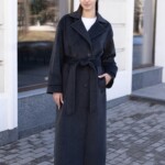 Демисезонное пальто Mila Nova ПВ-398 графит