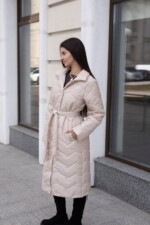 Демисезонный Плащ  Mila Nova ПВ-399 бежевый — изображение 4