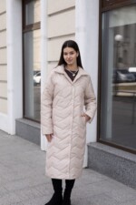 Демисезонный Плащ  Mila Nova ПВ-399 бежевый — изображение 6