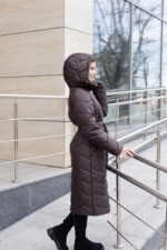 Демисезонный Плащ Mila Nova ПВ-399 шоколад — изображение 4