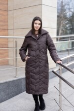 Демисезонный Плащ Mila Nova ПВ-399 шоколад — изображение 5