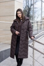 Демисезонный Плащ Mila Nova ПВ-399 шоколад — изображение 6