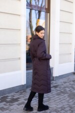 Демисезонный Плащ Mila Nova ПВ-399 темно-шоколадный — изображение 3