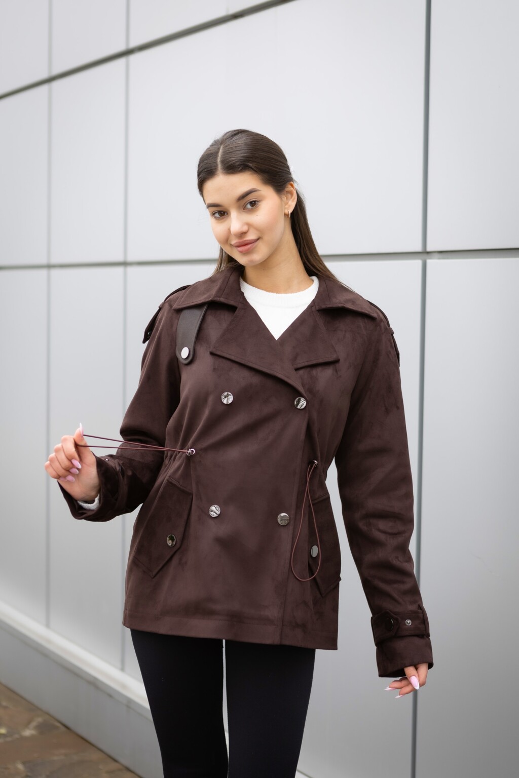 Жакет Mila Nova Q-106ех шоколад — изображение 2