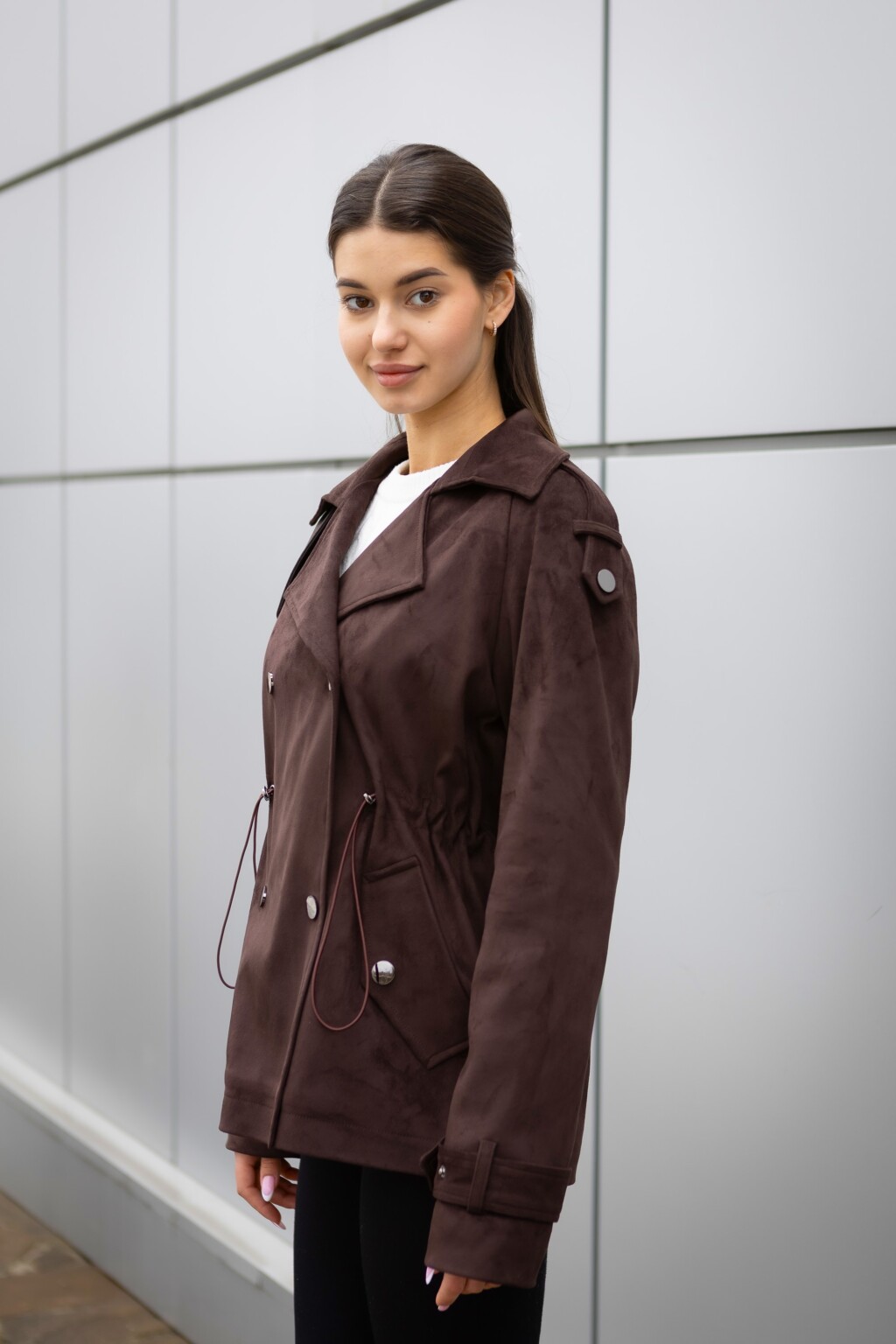 Жакет Mila Nova Q-106ех шоколад — изображение 5