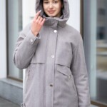 Демисезонная куртка Mila Nova К-381 капучино