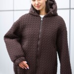 Демисезонная куртка Mila Nova К-391 шоколад