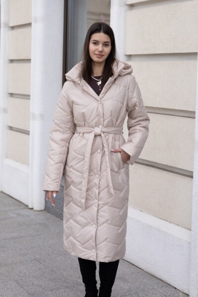 Демисезонный Плащ  Mila Nova ПВ-399 бежевый