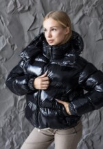 Зимняя куртка Mila Nova К-395 черный