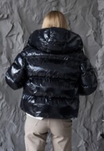 Зимняя куртка Mila Nova К-395 черный — изображение 4