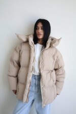 Зимняя куртка Mila Nova К-402 бежевый