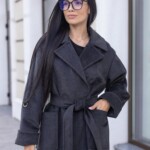 Демисезонное пальто Mila Nova ПВ-364 графит