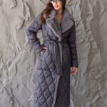 Зимнее пальто Mila Nova ПВ-385 графит