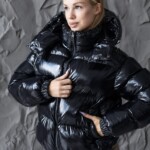 Зимняя куртка Mila Nova К-395 черный