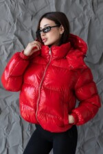 Зимняя куртка Mila Nova К-395 красный — изображение 6