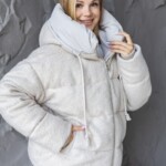 Зимняя куртка Mila Nova К-339 молоко