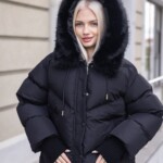Зимняя куртка Mila Nova К-394 черный