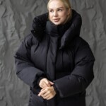 Зимняя куртка Mila Nova К-404 черный
