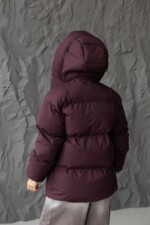 Зимняя куртка Mila Nova К-404 бордо — изображение 3
