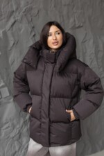 Зимняя куртка Mila Nova К-404 шоколад