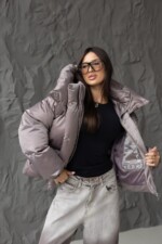 Зимняя куртка-пуфер Mila Nova К-400ех фреза — изображение 4